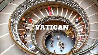 [4K] Vatican City : Walking Tour of St. Peter's Basilica & Vatican Museums / 2022