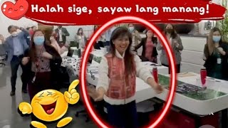 Humataw sa sayaw si Manang Imee!😁 Cool na cool talaga ang manang ng bayan!😍