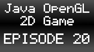 JOGL 2D Game Tutorial - Episode 20 - Camera And Mouse Look