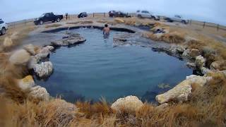 Fillmore Hot Springs in Utah - Fish inside