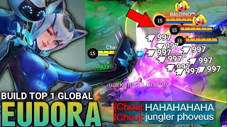 Eudora Best Build and Emblem 2025 | Build Top 1 Global - MLBB