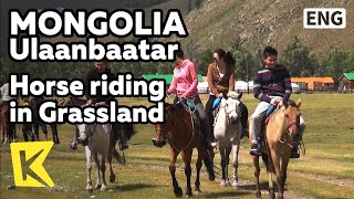 【K】Mongolia Travel-Ulaanbaatar[몽골 여행-울란바토르]초원에서 배우는 말 타기/Horse riding/Grassland/Ger