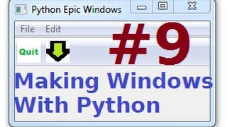 wxPython Programming Tutorial 9: Tool Bar Items and Sub Menus!