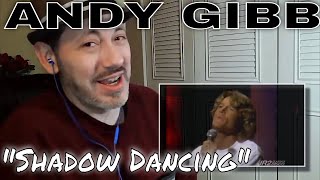 WATCH MY REACTION to Andy Gibb - Shadow Dancing
