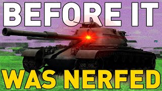 M48A1 Before it was Nerfed  in World of Tanks!