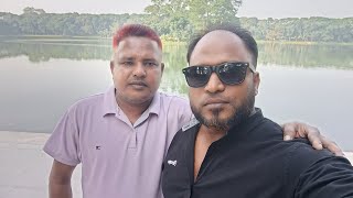 ঐতিহ্যবাহী দুর্গাসাগর বরিশাল। দুই পাশে প্রকৃতি আসলে অনেক সুন্দর ।/ Durga Sagar Barishal