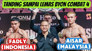 KK nya Fuji MENANG !! Fadly vs Aisar Byon Combat 4 Tanding sampai Lemas