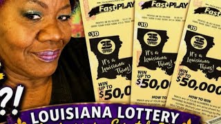 35 YEARS OF LUCK LOUISIANA LOTTERY…winning Fast Play