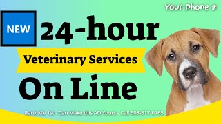 🆕24-hour Vet Helpline On Line Vet Answers Call. 24 Hour Vet Chat Urgent. This could be yours.