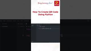 How to create QR code using Python in 5 seconds | Python | Practically