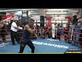 🔴bryan de gracia intense shadowboxing padwork u0026 interview