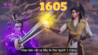 EP1605 | Đi ra khỏi hẻm núi không gian Tần Trần bị Kim Kiếm Vương gây khó dễ | Võ Thần Chúa Tể