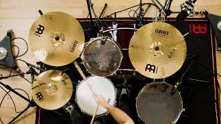 Classics Custom Brilliant Complete Cymbal Set by Meinl Cymbals CC-CS1