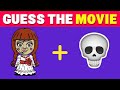 Guess The Movie By Emoji Quiz -100 Movies Emoji Puzzles 2024#chooseonebutton