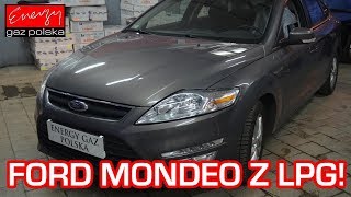 Montaż LPG Ford Mondeo 2.0T 240KM 2011r w Energy Gaz Polska na auto gaz KME SKY DIRECT