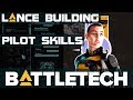 Battletech Pilot Skill Combo Builds and Lance Building Setup Guide