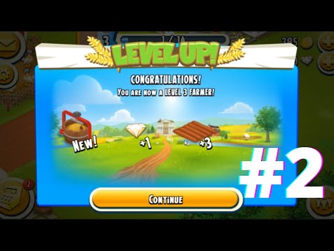 Hay Day Completa el nivel 2 en 2 minutos | Tutorial de juego de Hay Day, parte 2 | Hay Day Android