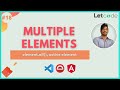 How to find multiple elements | Protractor Tutorial | LetCode