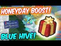 Level 20 HONEYDAY Blue Hive Boost (Pollen Text On)| Bee Swarm Simulator