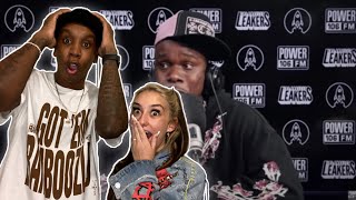 DaBaby Completely Spazzes Over Gunna's "Pushin P" With 2-Piece L.A. Leakers Freestyle REACTION | 😳