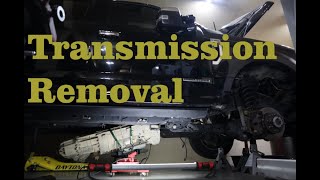 2017 FORD F250 F350 6.7 TRANSMISSION REMOVAL