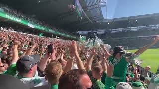 2022-05-15 SV Werder Bremen - SSV Jahn Regensburg - 2:0 - „Grün wie Gras und Weiß wie Schnee“