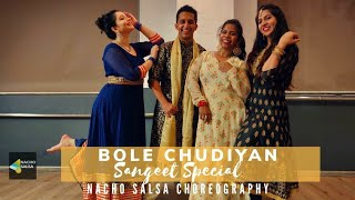 Bole Chudiyan|Sangeet Choreography|K3G|Kareena,Hritik,SRK, Kajol|Let's Naacho with Apurva