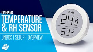 The QingPing Temperature \u0026 Humidity Monitor (HomeKit version) - Best Looking Sensor