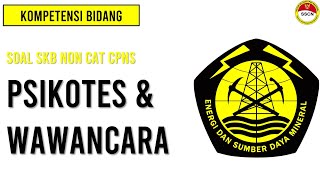 Psikotes ESDM Kementerian CPNS