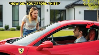 My Wife Divorced Me For Being Poor—3 Years Later, I Drove Past Her In A Ferrari