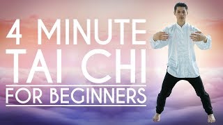 4 Minute Tai Chi Exercises for Beginners - Organ Meridian Activation
