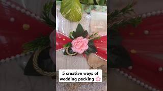 DIY 5 ways of wedding packing #packing #packingorders #weddingattire #wedding #shorts #short #reels