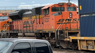 BNSF SD70ACe #9357 Start Up.