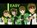 ALL Ben 10 Theme Songs On Piano