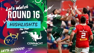 Munster v Connacht | Instant Highlights | Round 16 | URC 2023/24