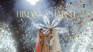 Himani \u0026 Harsh || Best Wedding Highlights 2023 || Dreamlight Films