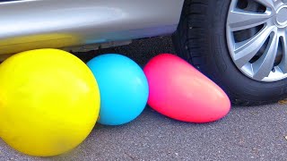 【Asmr】アンパンマンとくらやみまんがスイカになってタイヤで踏みつぶされる！！【アンパンマンvs車】超短い動画：アンパンマン助けてタイヤに踏まれた！