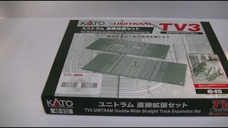 KATO TV3 ユニトラム直線拡張セット 【Nゲージ/鉄道模型/縮尺模型】