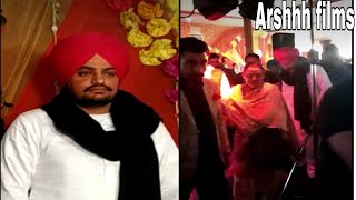 Sidhu Moose Wala Aya Sardulgarh Marriage Vich | By Arshhh films 2019