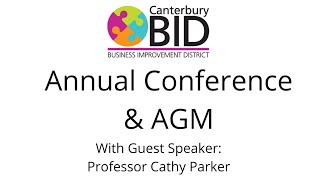 Canterbury BID's Annual Conference and AGM