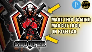 Gaming Logo Design | How to make a Gaming Mascot Logo on PixelLab | Uragon Tips
