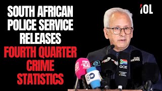 WATCH LIVE | Acting Minister of Police Cachalia releases fourth quarter crime statistics