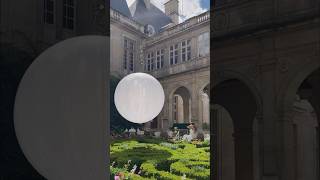 リアル天国を感じるパリ美術館の中の秘密のガーデン🌳☁️ #paris #parisgarden #parismuseum #museecarnavalet