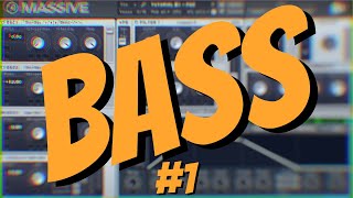 HOW TO MAKE A BASS #1 Massive Tutorial [5 MIN.]