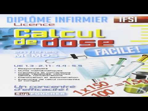 IFSI Calcul De Dose Facile Diplôme Infirmier - YouTube