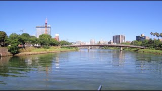 【リバークルージング】甲突川クルージング　かごしまベイクルーズ　鹿児島の海　鹿児島の川　アクアトリップダイビング