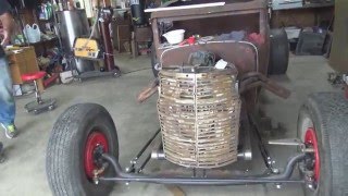 Rat Rod Project car build in progress