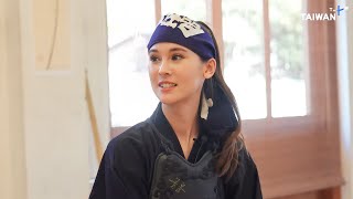 Mia ミヤ kendo suit 剣道着 in Taiwan Plus 台湾プラス kendo interview 剣道インタビュー