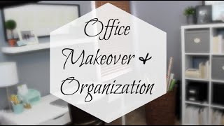 IKEA Office Makeover \u0026 Organization