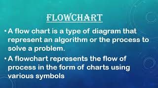 Grade 6 Computer Ch 6 Algorithm & Flowchart